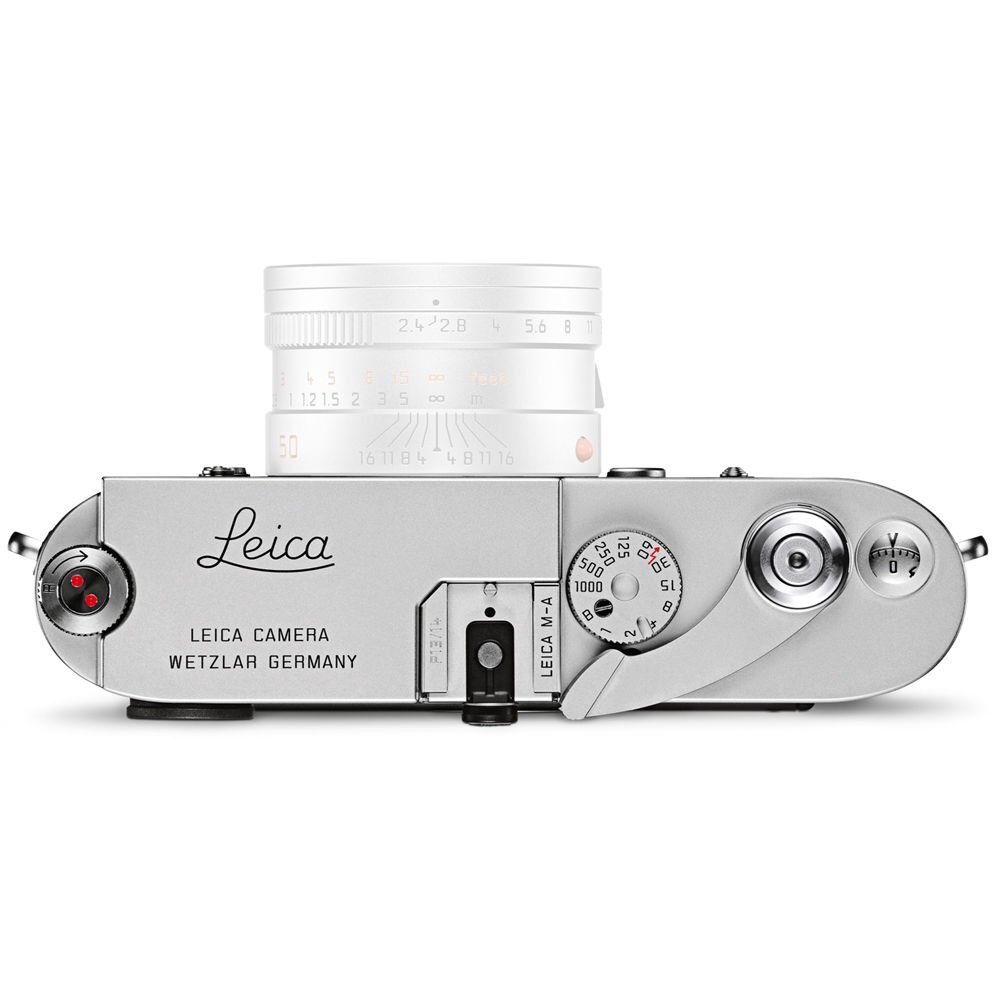 Leica M-A (Typ 127) Rangefinder Camera (Silver) - Leica Camera Shop